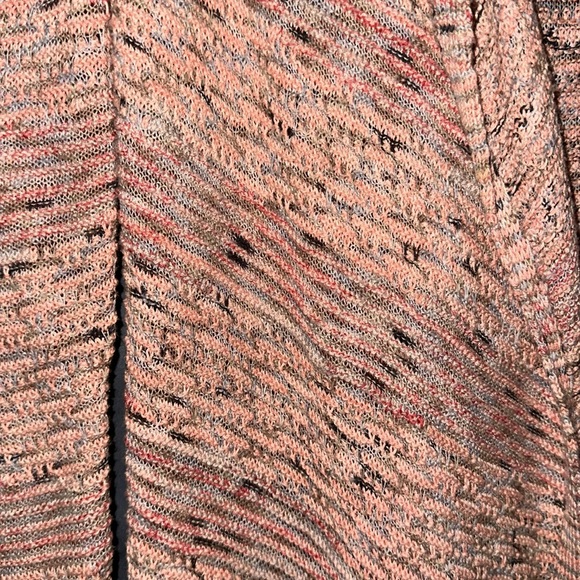 Asymmetric drape open front cardigan - Picture 4 of 7